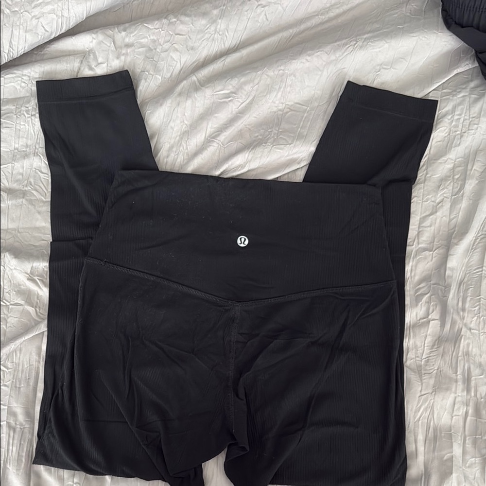 Lululemon Athletica Black High-Waisted Leggings